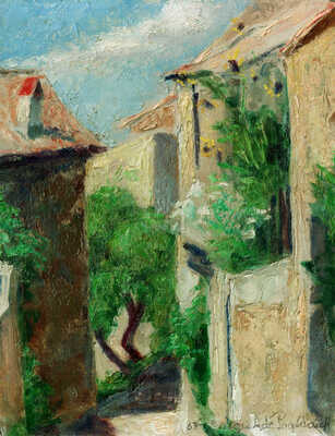 Пожедаев Георгий Анатольевич. Узкая улочка в Провансе